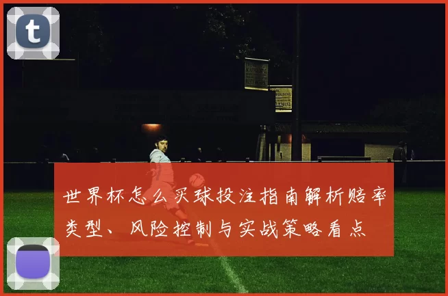 世界杯怎么买球投注指南解析赔率类型、风险控制与实战策略看点