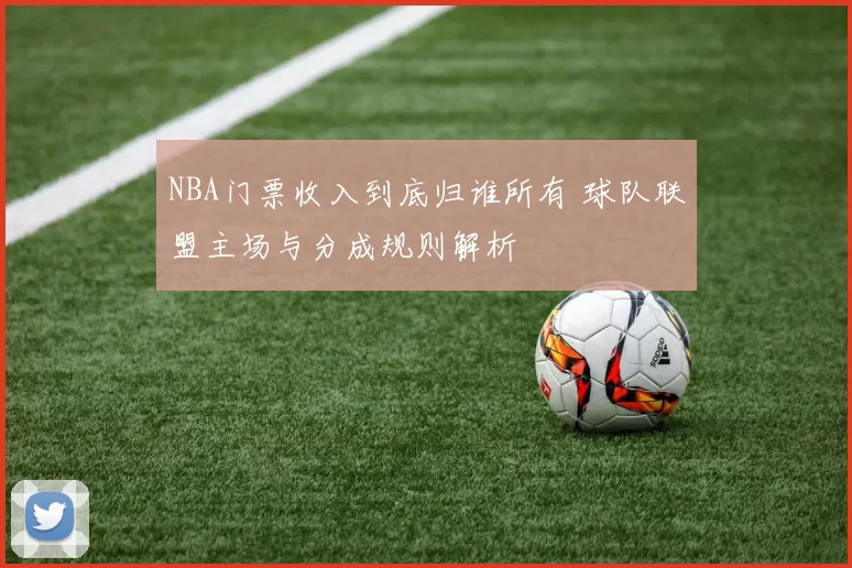 NBA门票收入到底归谁所有 球队联盟主场与分成规则解析